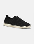 Instappers Heren TULIP144MEN | Black Pearled Ivory | Shoes | Ilse Jacobsen