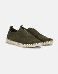 Instappers Heren TULIP144MEN - 410111 Army Pearled Ivory | Army Pearled Ivory | Shoes | Ilse Jacobsen