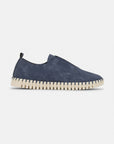Instappers Heren TULIP144MEN | Blue Greyness Pearled Ivory | Shoes | Ilse Jacobsen