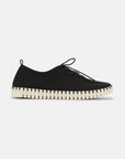 Schoen Heren TULIP145MEN - 001111 Black Pearled Ivory | Black Pearled Ivory | Shoes | Ilse Jacobsen