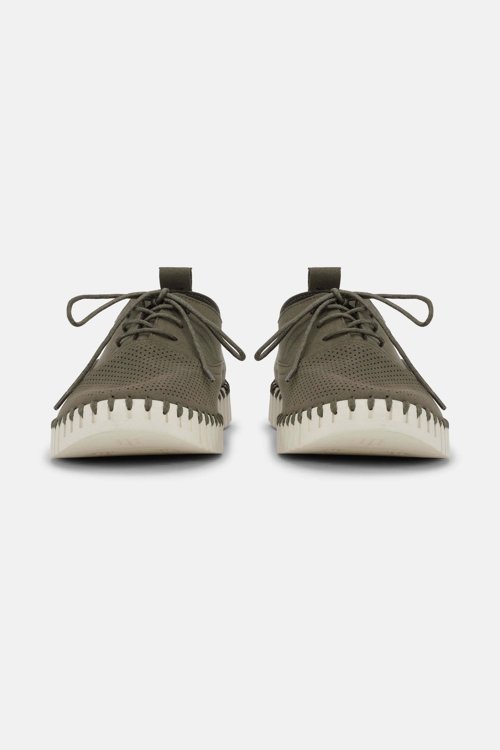 Schoen Heren TULIP145MEN | Deep Olive Pearled Ivory | Shoes | Ilse Jacobsen
