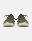 Schoen Heren TULIP145MEN | Deep Olive Pearled Ivory | Shoes | Ilse Jacobsen