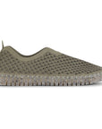Instappers TULIP3072 gespikkelde zool - 410 Army | Army | Shoes | Ilse Jacobsen