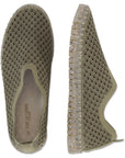 Instappers TULIP3072 gespikkelde zool - 410 Army | Army | Shoes | Ilse Jacobsen