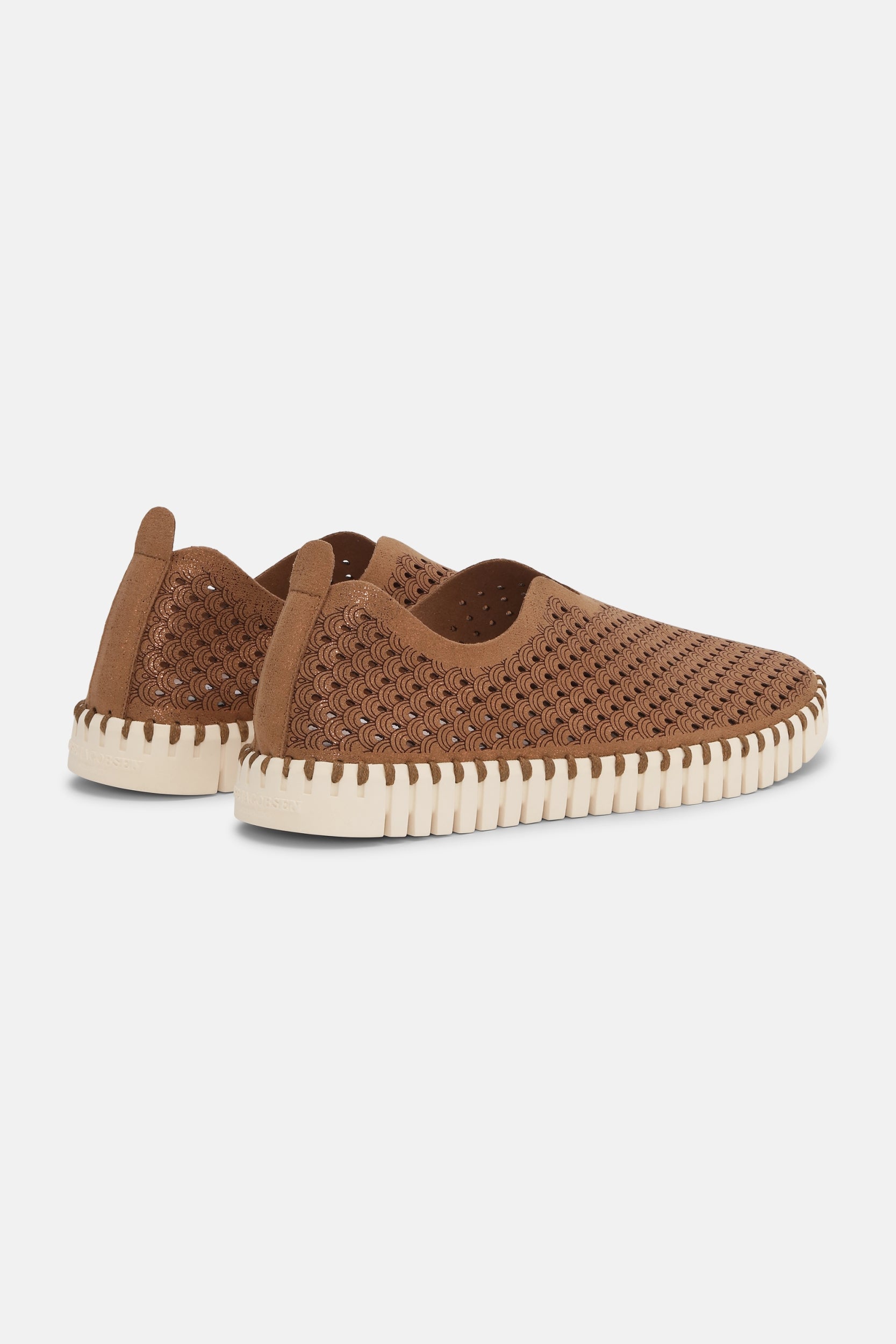Tulip Instapper met glitter TULIP3223 | Nougat Pearled Ivory | Shoes | Ilse Jacobsen