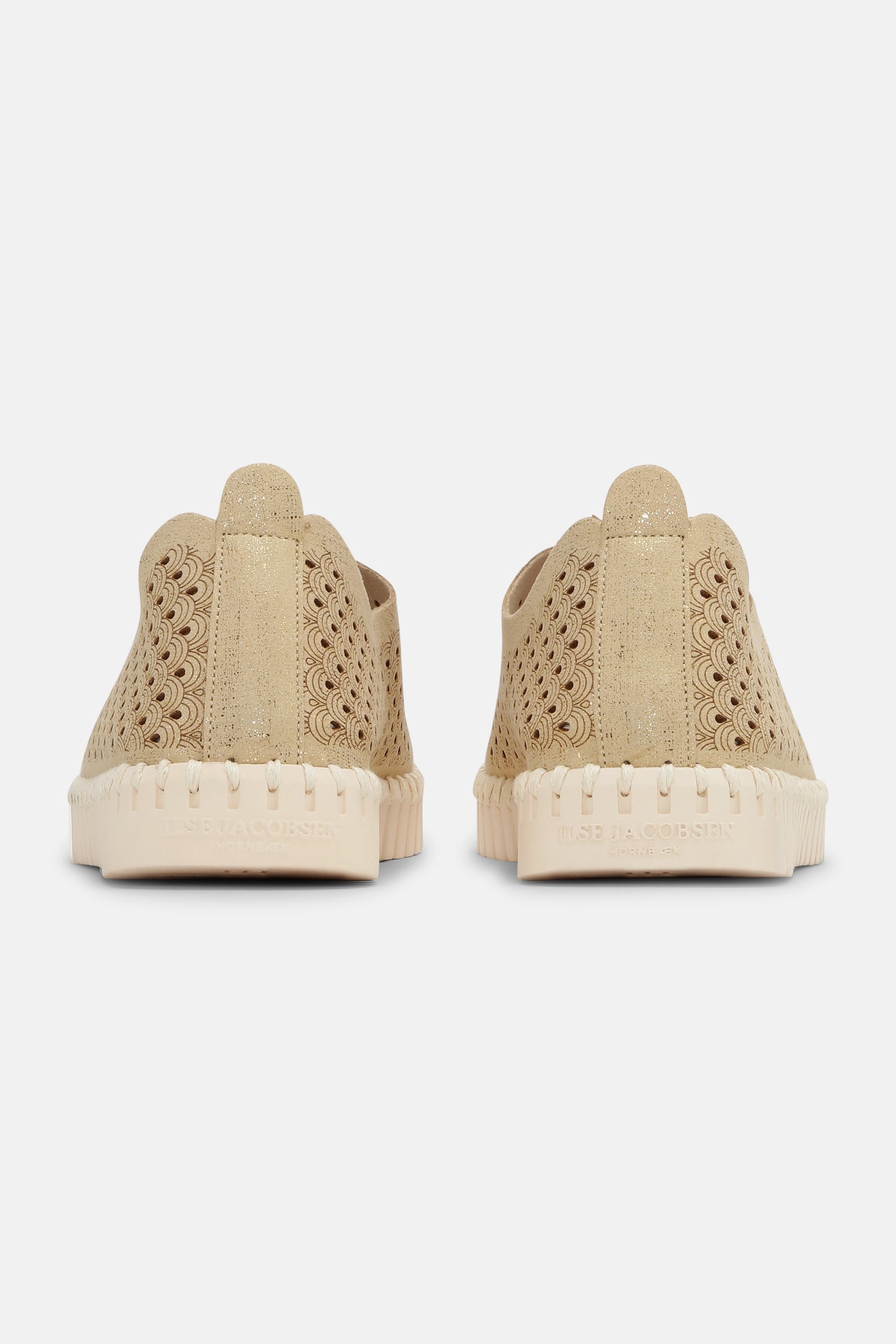 Tulip Instapper met glitter TULIP3223 | Platin Pearled Ivory | Shoes | Ilse Jacobsen