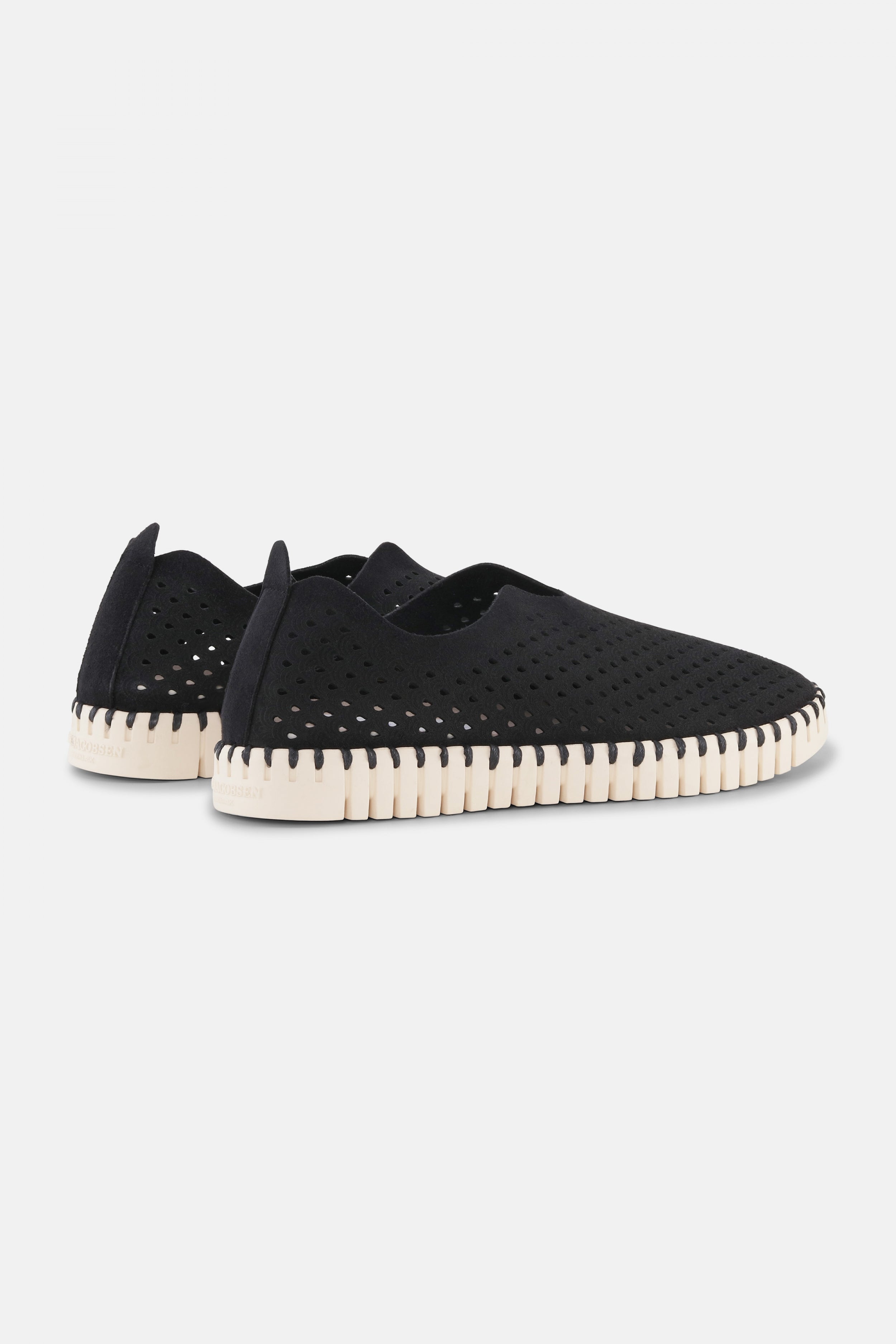 Instappers TULIP3275 beige zool | Black | Shoes | Ilse Jacobsen