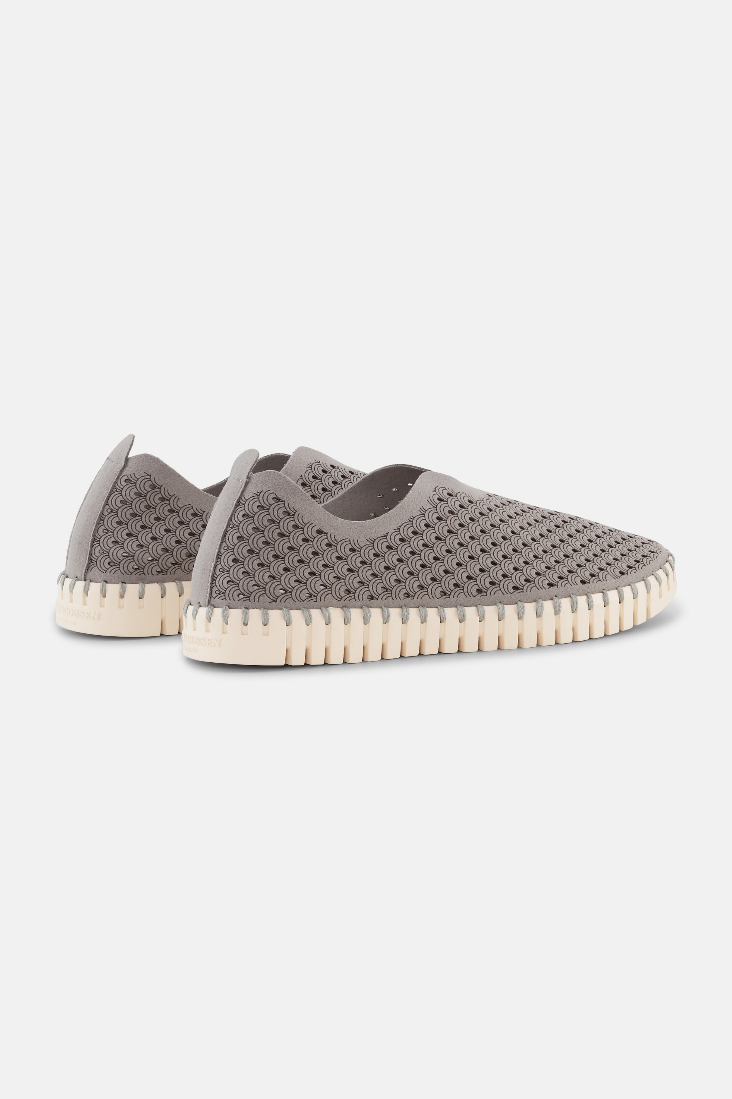 Instappers TULIP3275 beige zool | Grey | Shoes | Ilse Jacobsen