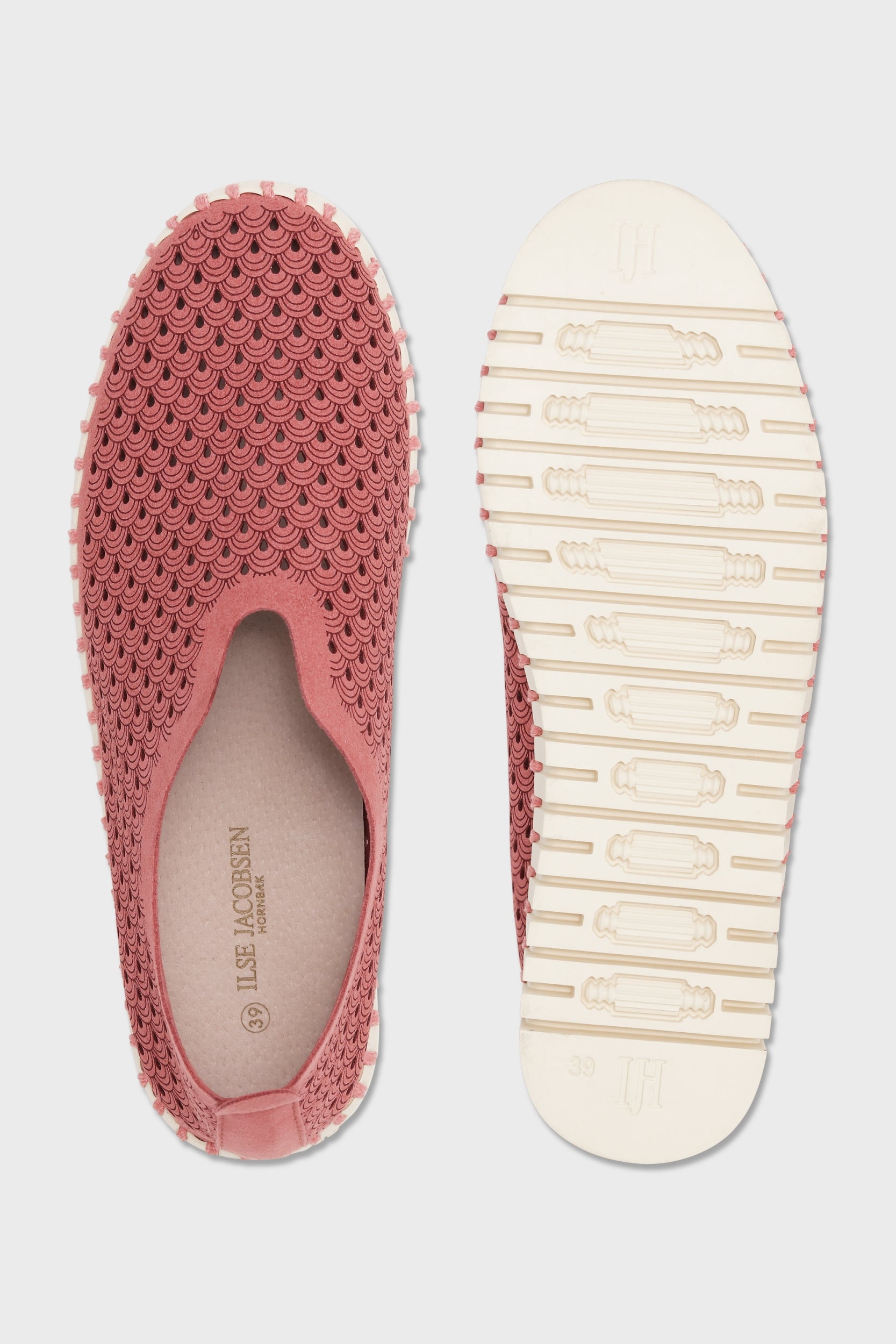 Instappers TULIP3275 beige zool | Rouge Pearled Ivory | Shoes | Ilse Jacobsen