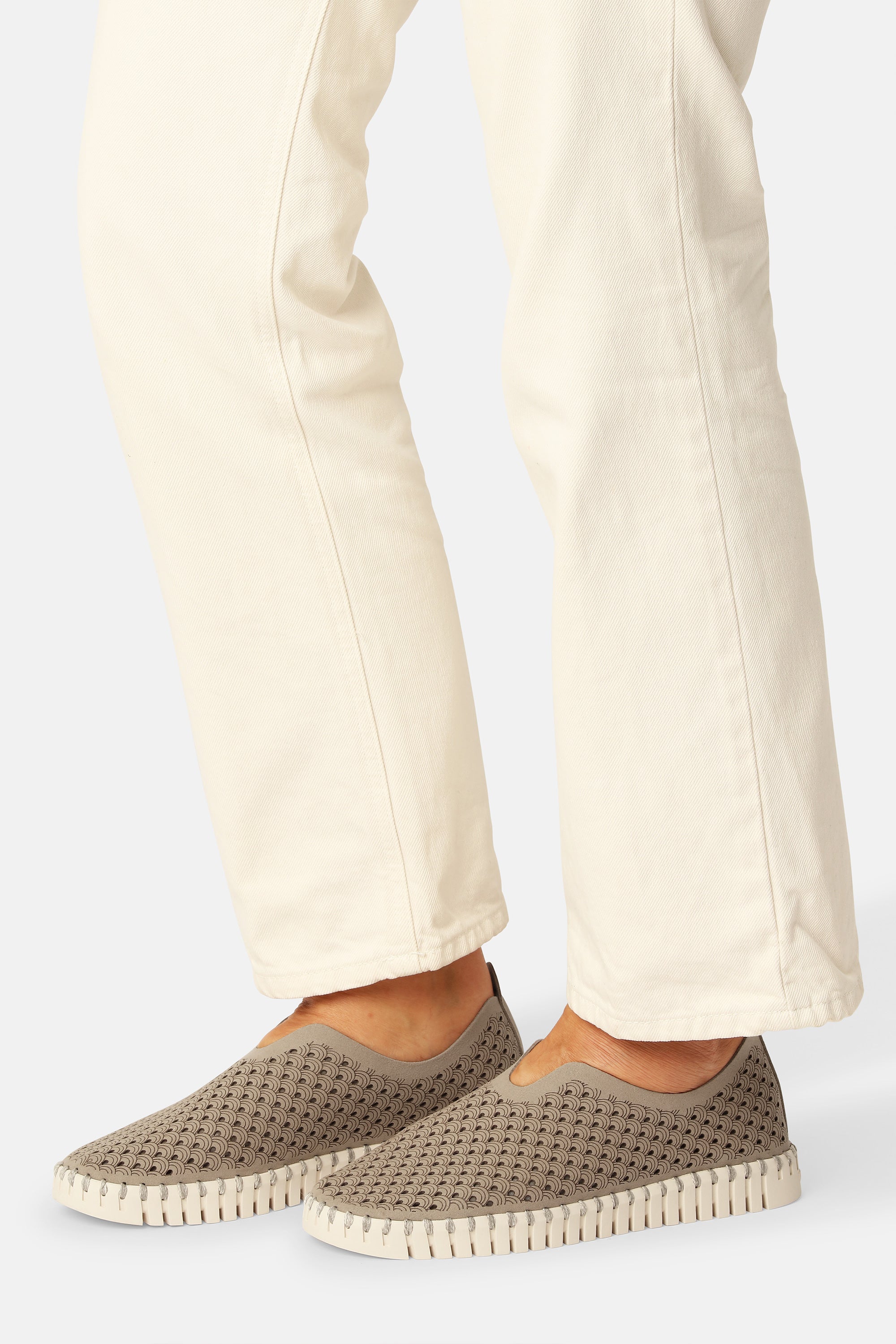 Instappers TULIP3275 beige zool | Coriander Pearled Ivory | Shoes | Ilse Jacobsen