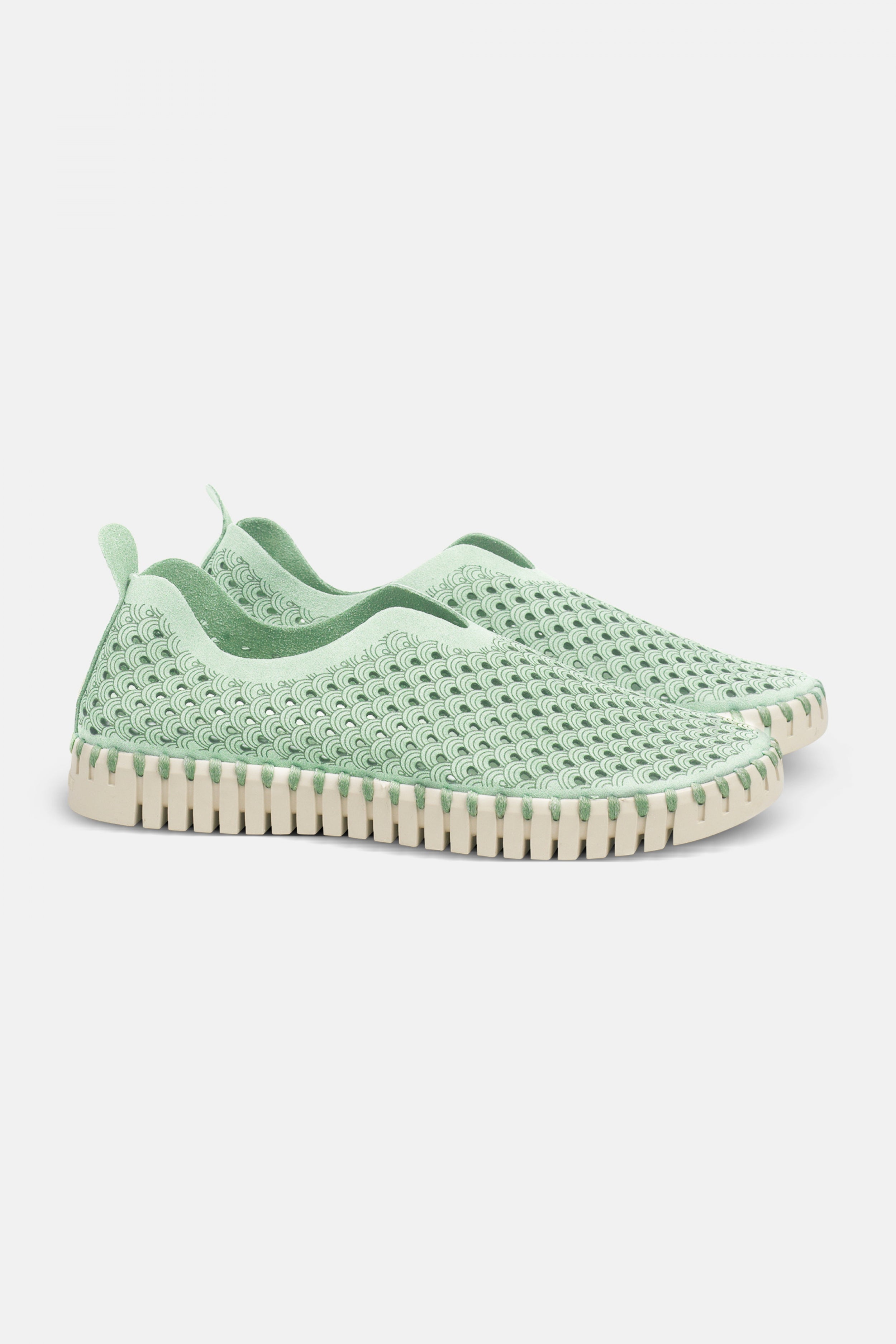 Instappers TULIP3275 beige zool | Laurel Green | Shoes | Ilse Jacobsen