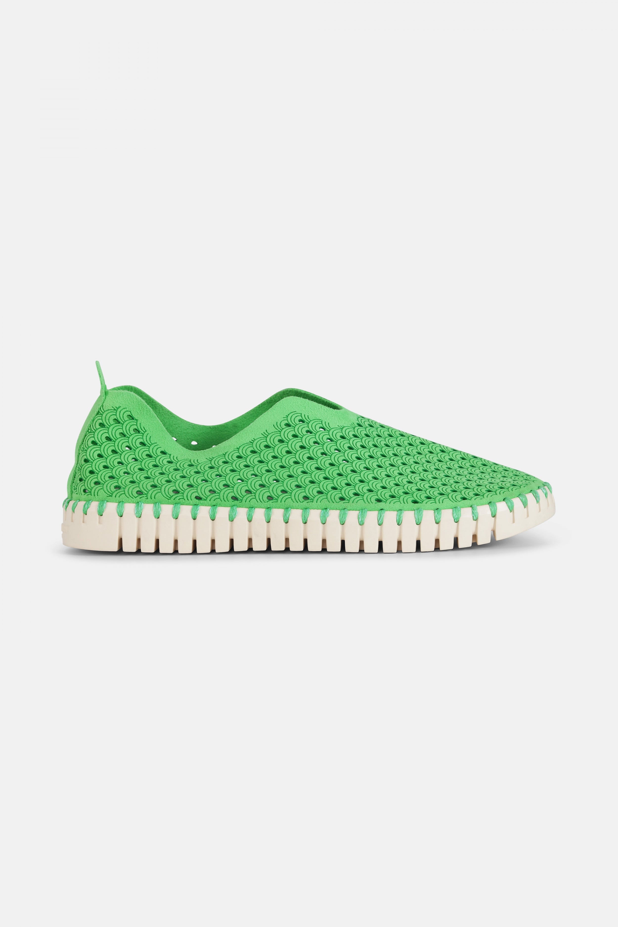 Instappers TULIP3275 beige zool | Fern Green | Shoes | Ilse Jacobsen