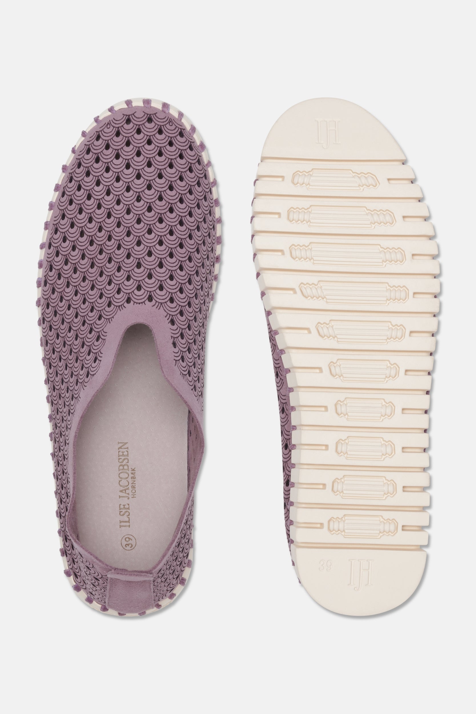 Instappers TULIP3275 beige zool | Mauv Shadows | Shoes | Ilse Jacobsen