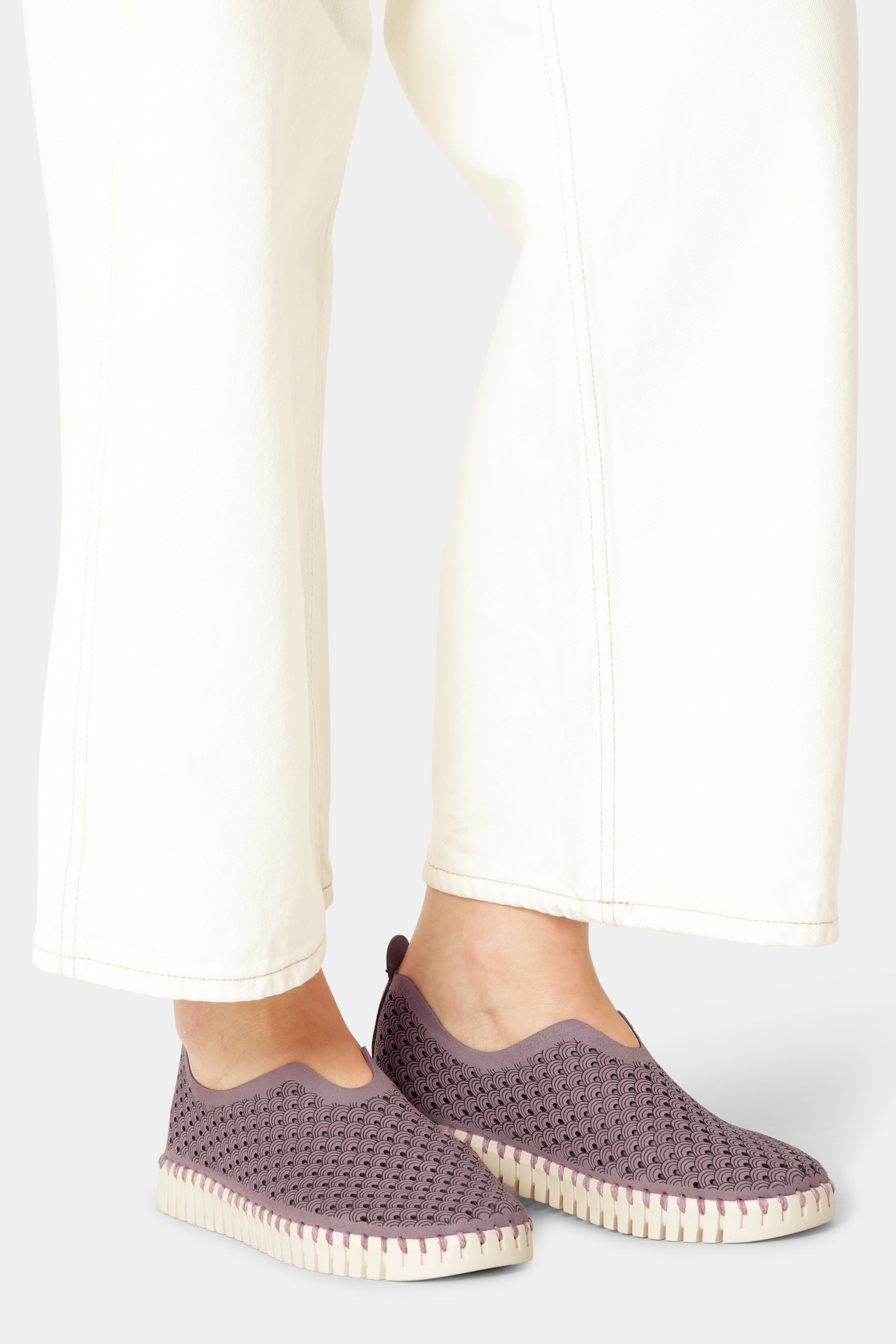 Instappers TULIP3275 beige zool | Mauv Shadows | Shoes | Ilse Jacobsen