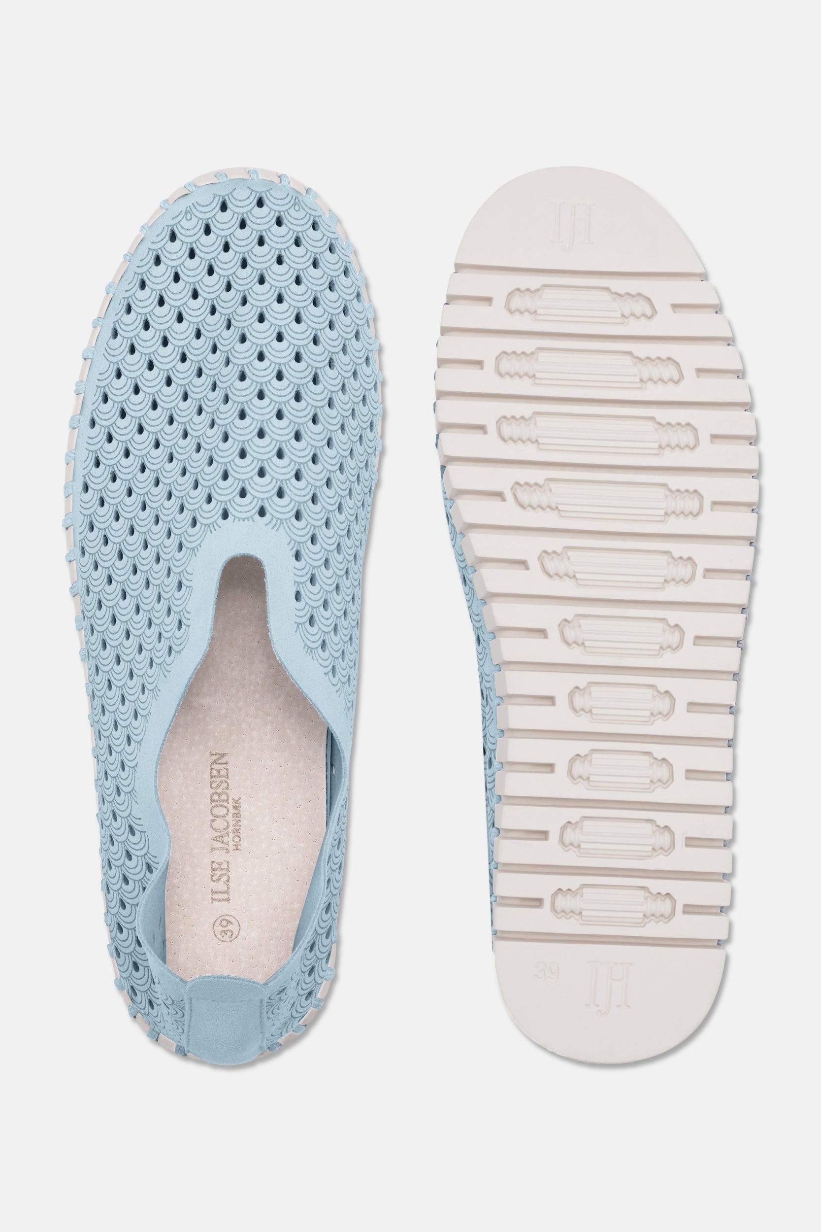 Instappers TULIP3275 beige zool | Ash Blue | Shoes | Ilse Jacobsen