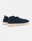 Instappers TULIP3275 beige zool | Dark Indigo | Shoes | Ilse Jacobsen
