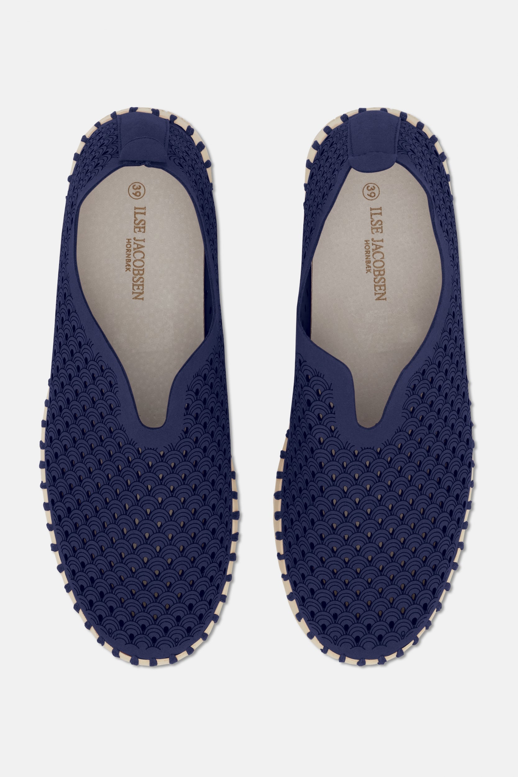 Instappers Platform TULIP3373 | Dark Indigo | Shoes | Ilse Jacobsen