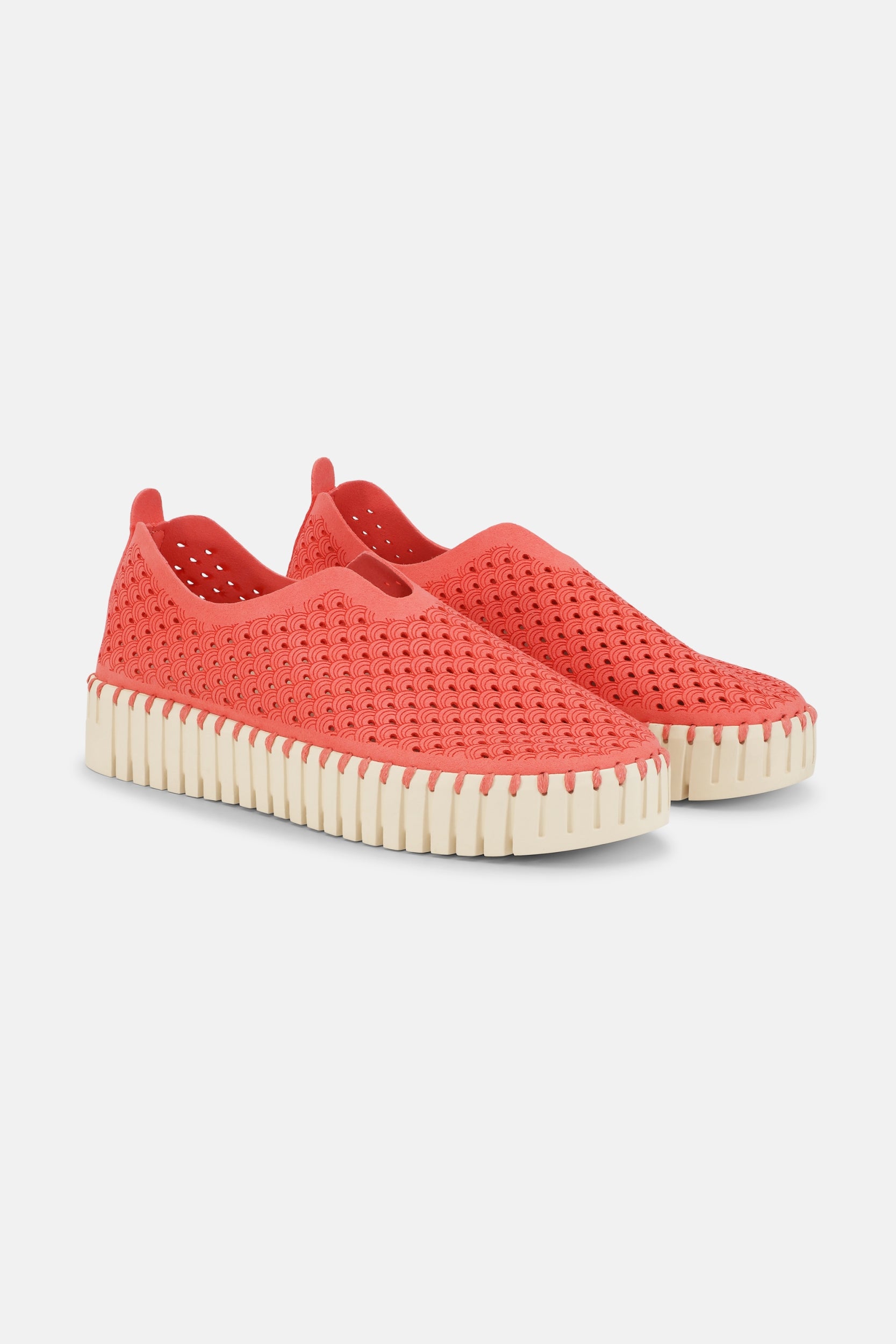 Tulip instapper met plateauzool TULIP3373 | Raspberry | Shoes | Ilse Jacobsen