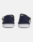 Tulip Ballerina TULIP3476 | Dark Indigo White | Shoes | Ilse Jacobsen