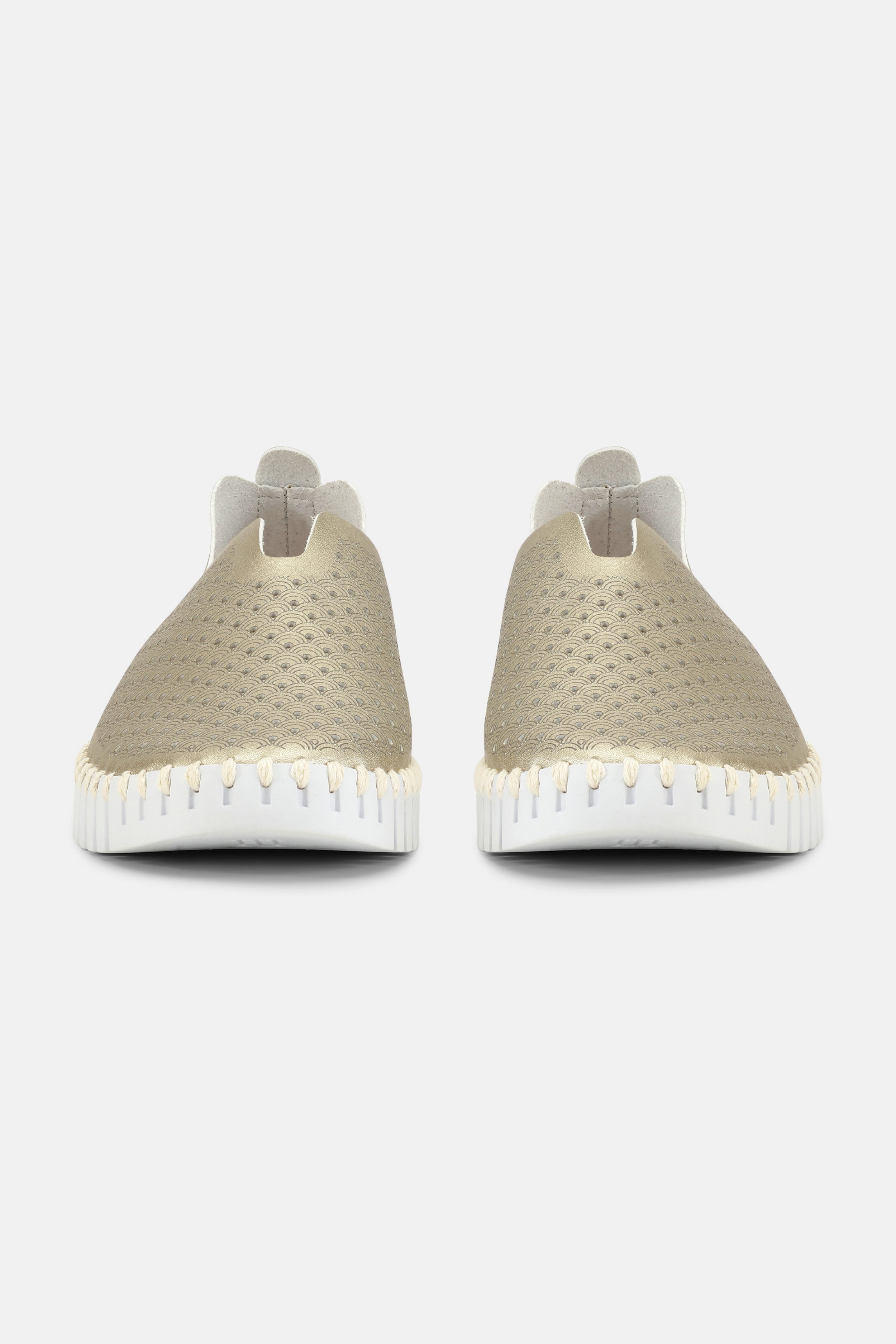 Instappers TULIP3576W witte zool | Platin | Shoes | Ilse Jacobsen