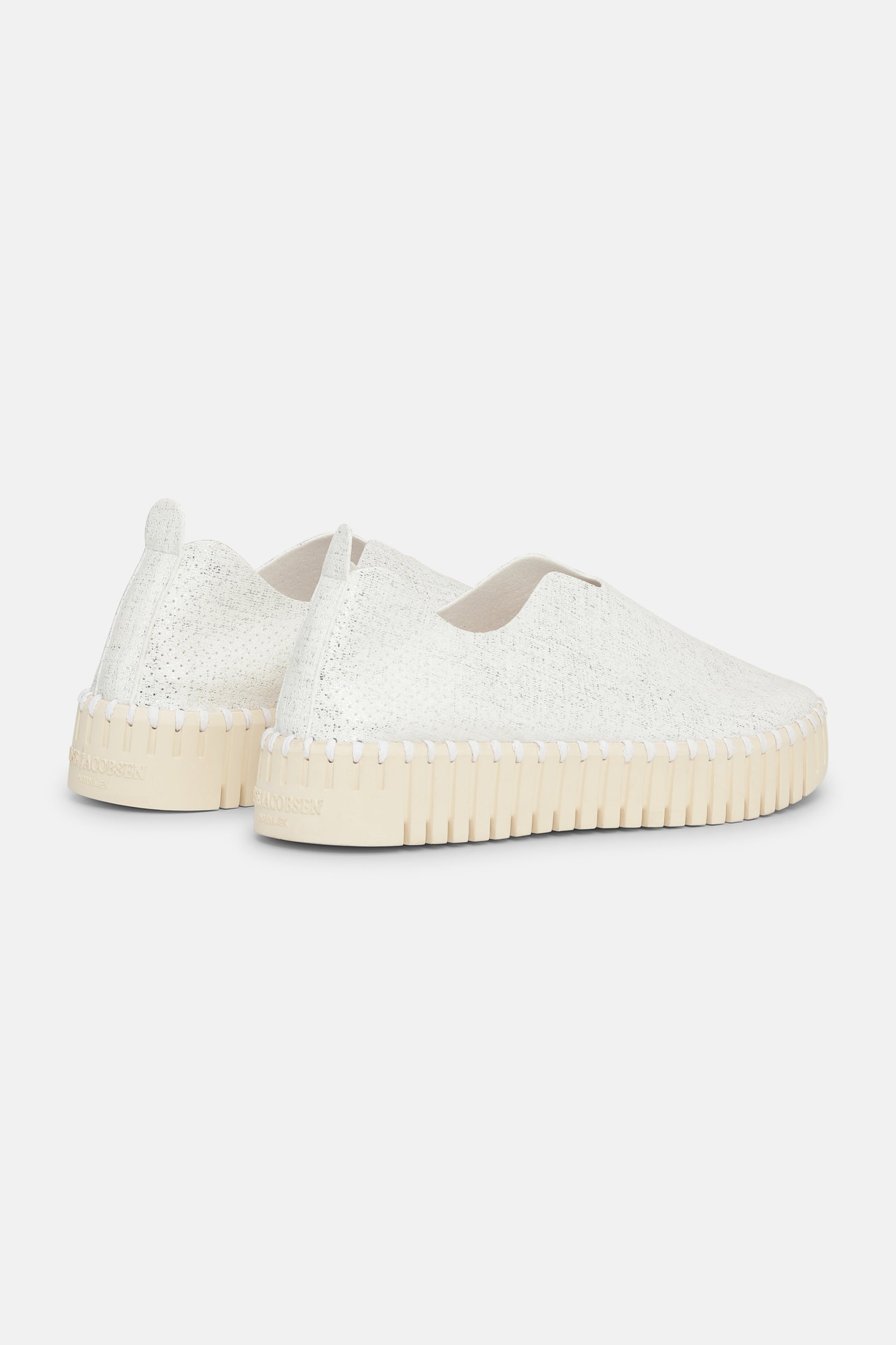 Platform Instappers TULIP3577 | White Pearled Ivory | Shoes | Ilse Jacobsen