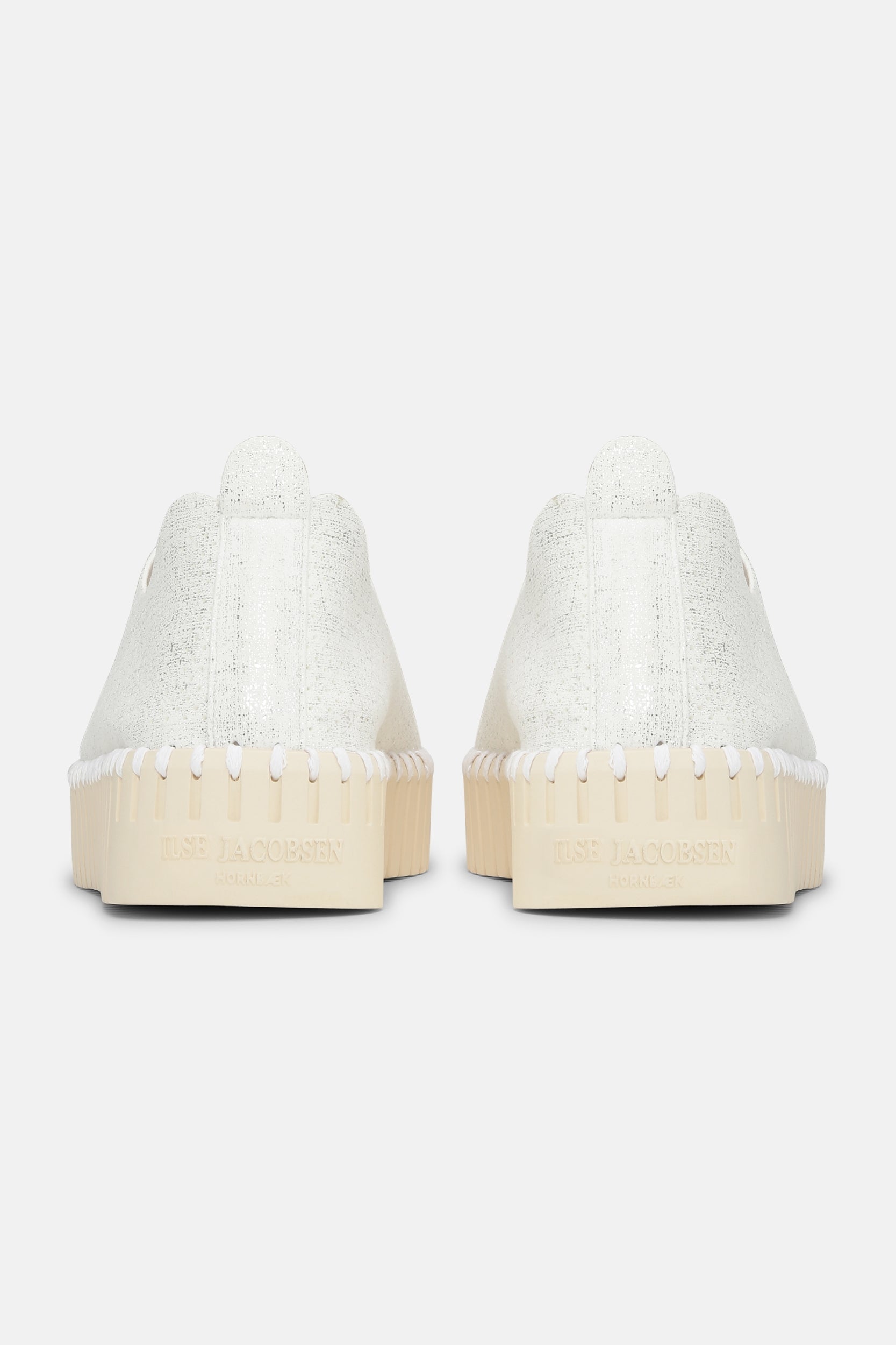 Platform Instappers TULIP3577 | White Pearled Ivory | Shoes | Ilse Jacobsen