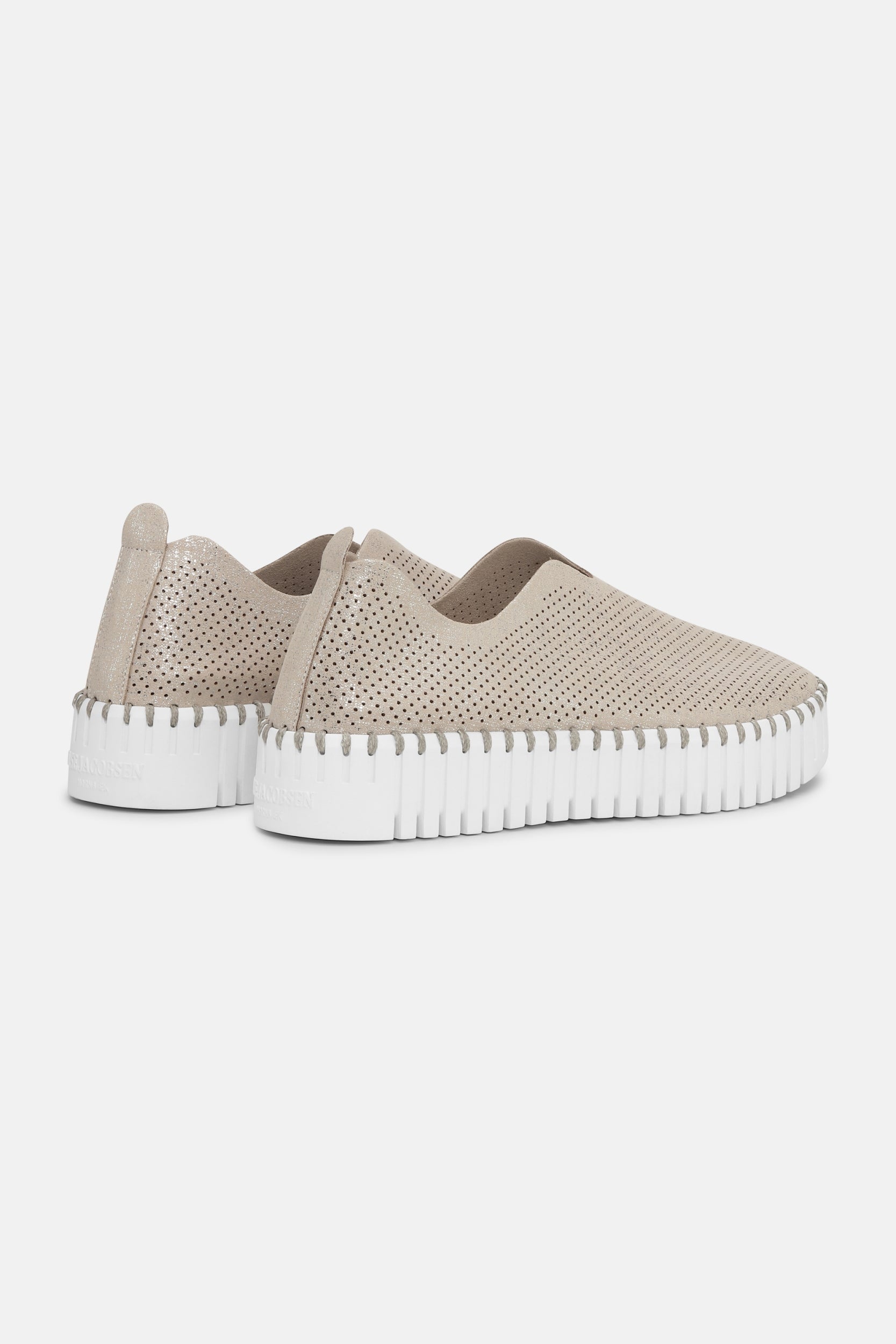 Platform Instappers TULIP3577 | Silver White | Shoes | Ilse Jacobsen