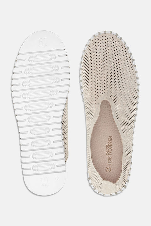 Instappers TULIP3577 | Silver White | Shoes | Ilse Jacobsen