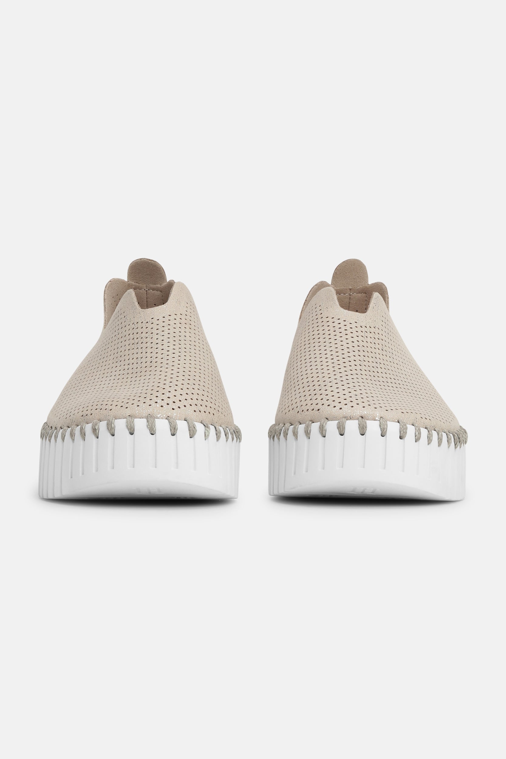 Platform Instappers TULIP3577 | Silver White | Shoes | Ilse Jacobsen