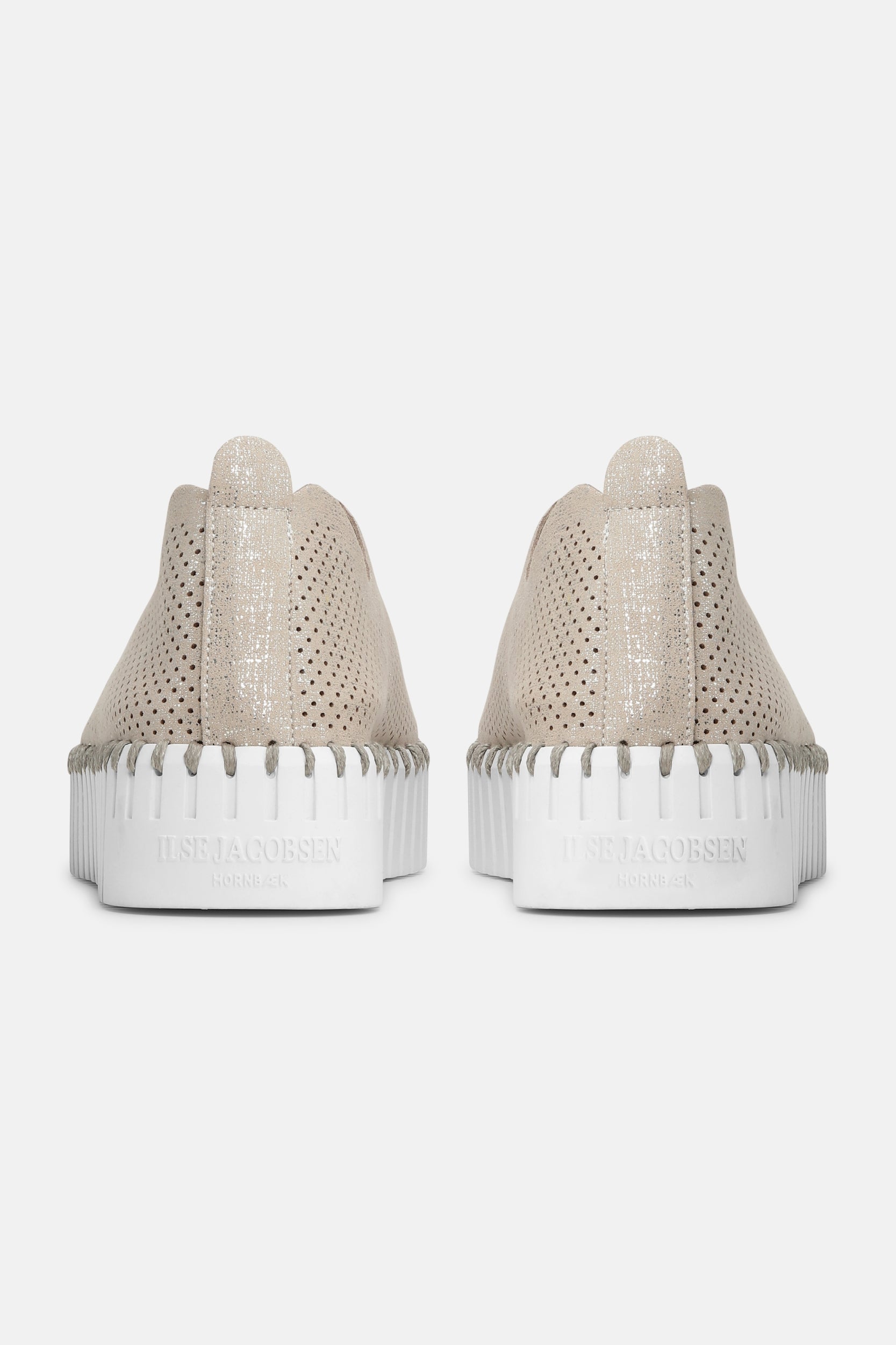 Platform Instappers TULIP3577 | Silver White | Shoes | Ilse Jacobsen