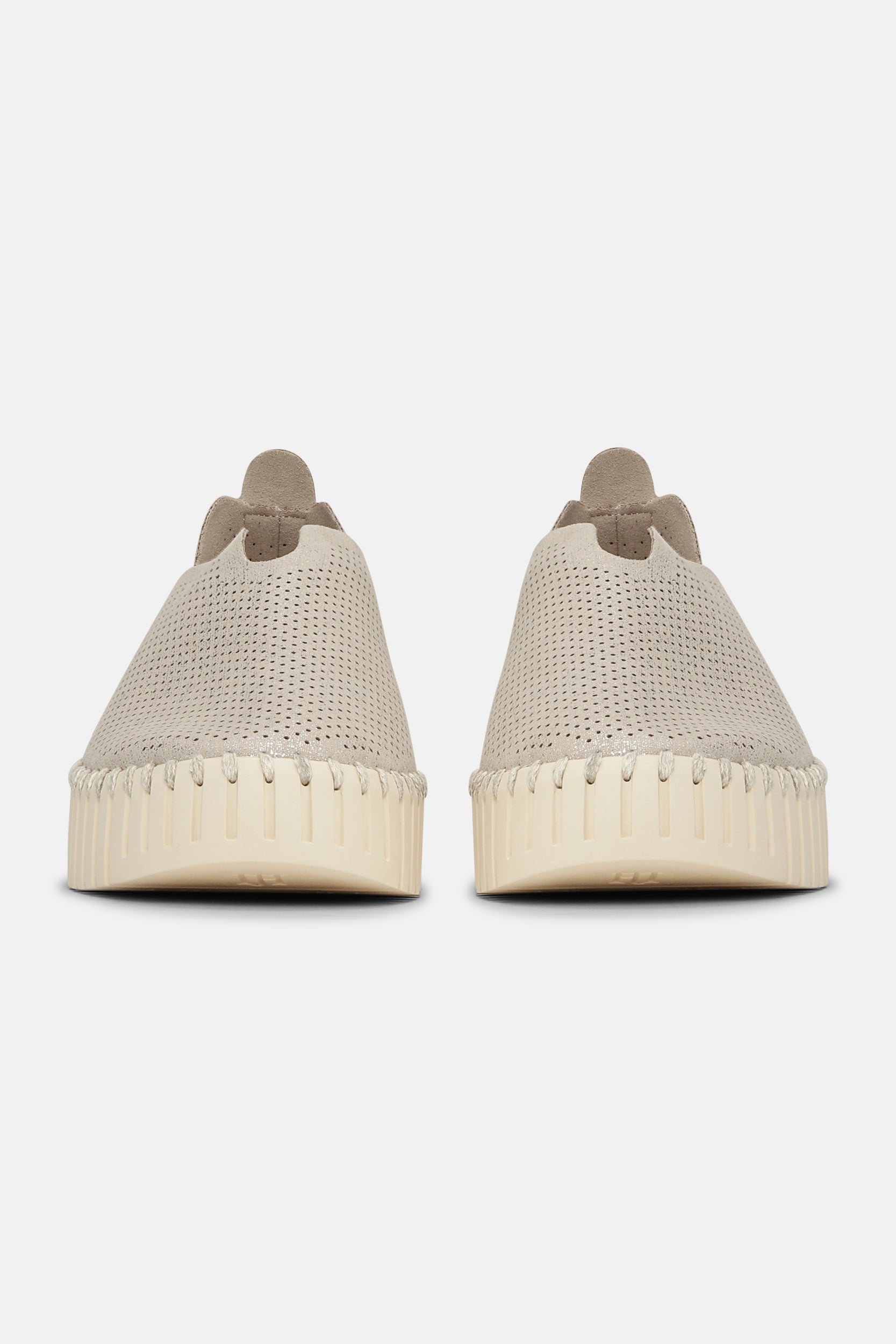 Platform Instappers TULIP3577 | Silver Pearled Ivory | Shoes | Ilse Jacobsen