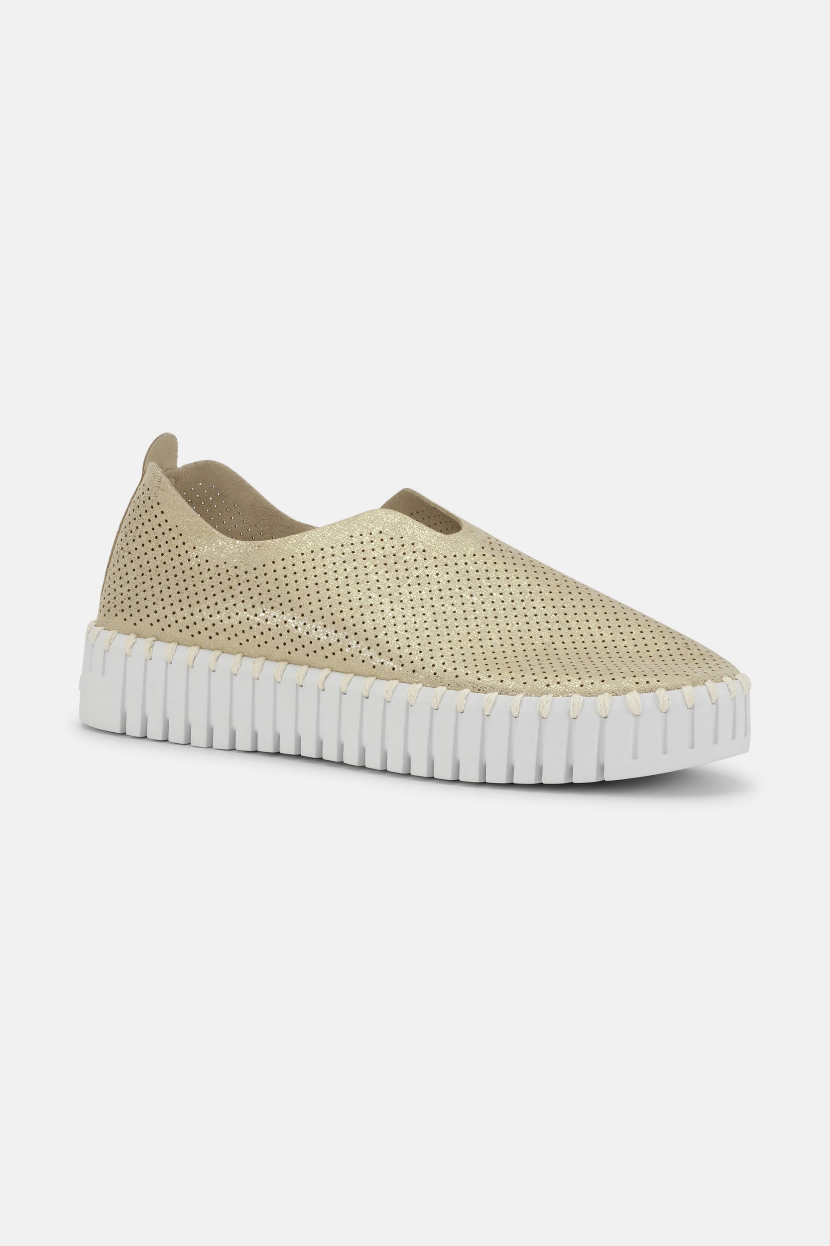 Platform Instappers TULIP3577 | Platin White | Shoes | Ilse Jacobsen