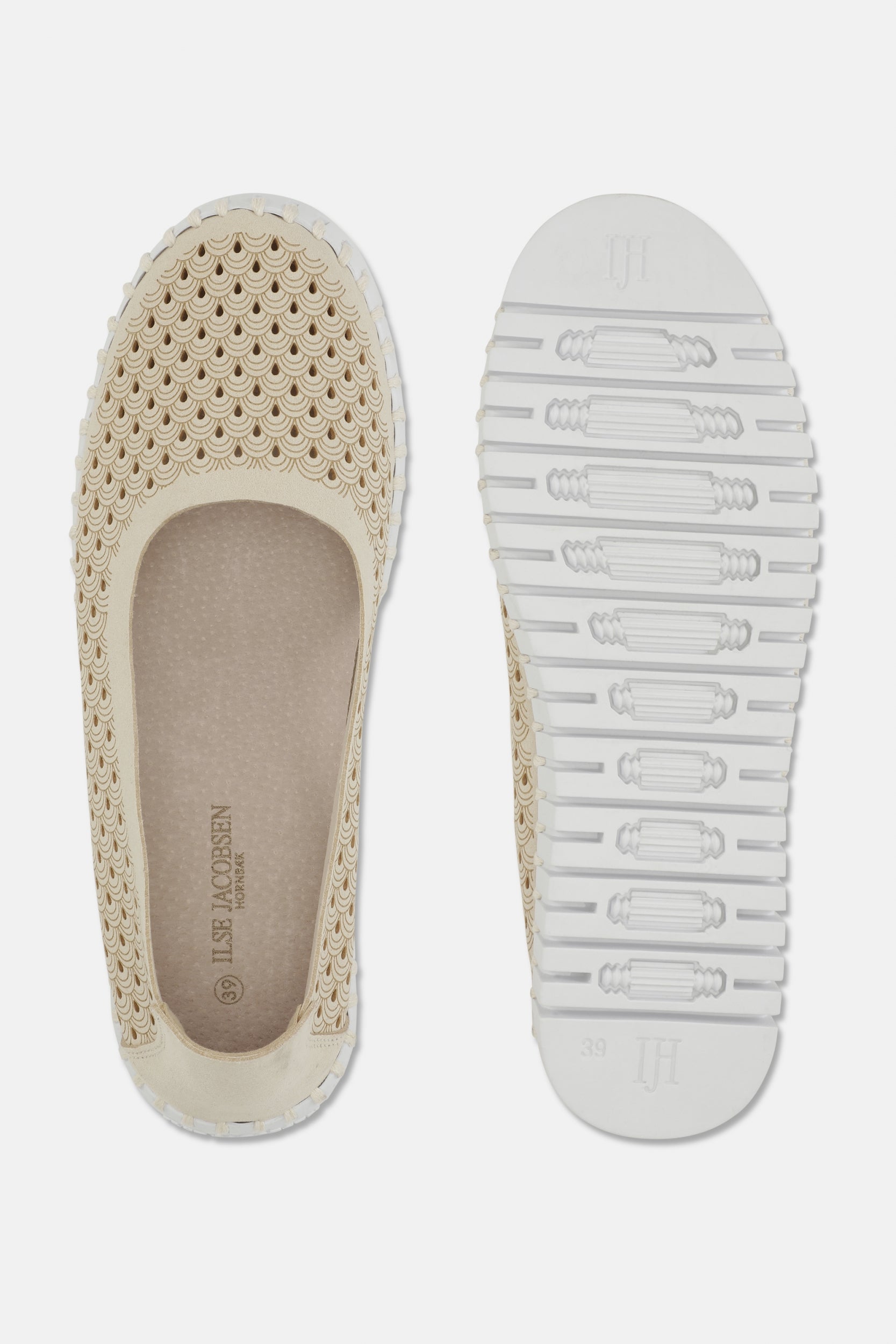 Tulip Ballerina TULIP3579 | Kit White | Shoes | Ilse Jacobsen