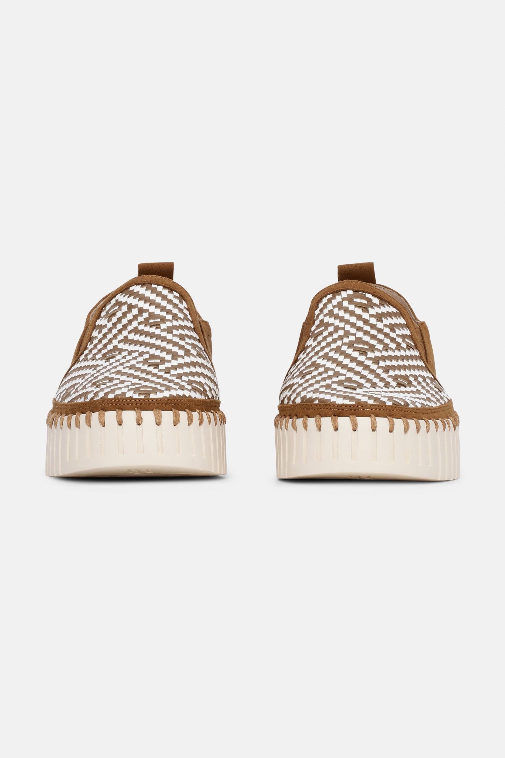 Instappers Platform TULIP3876 beige zool | Cashew | Shoes | Ilse Jacobsen