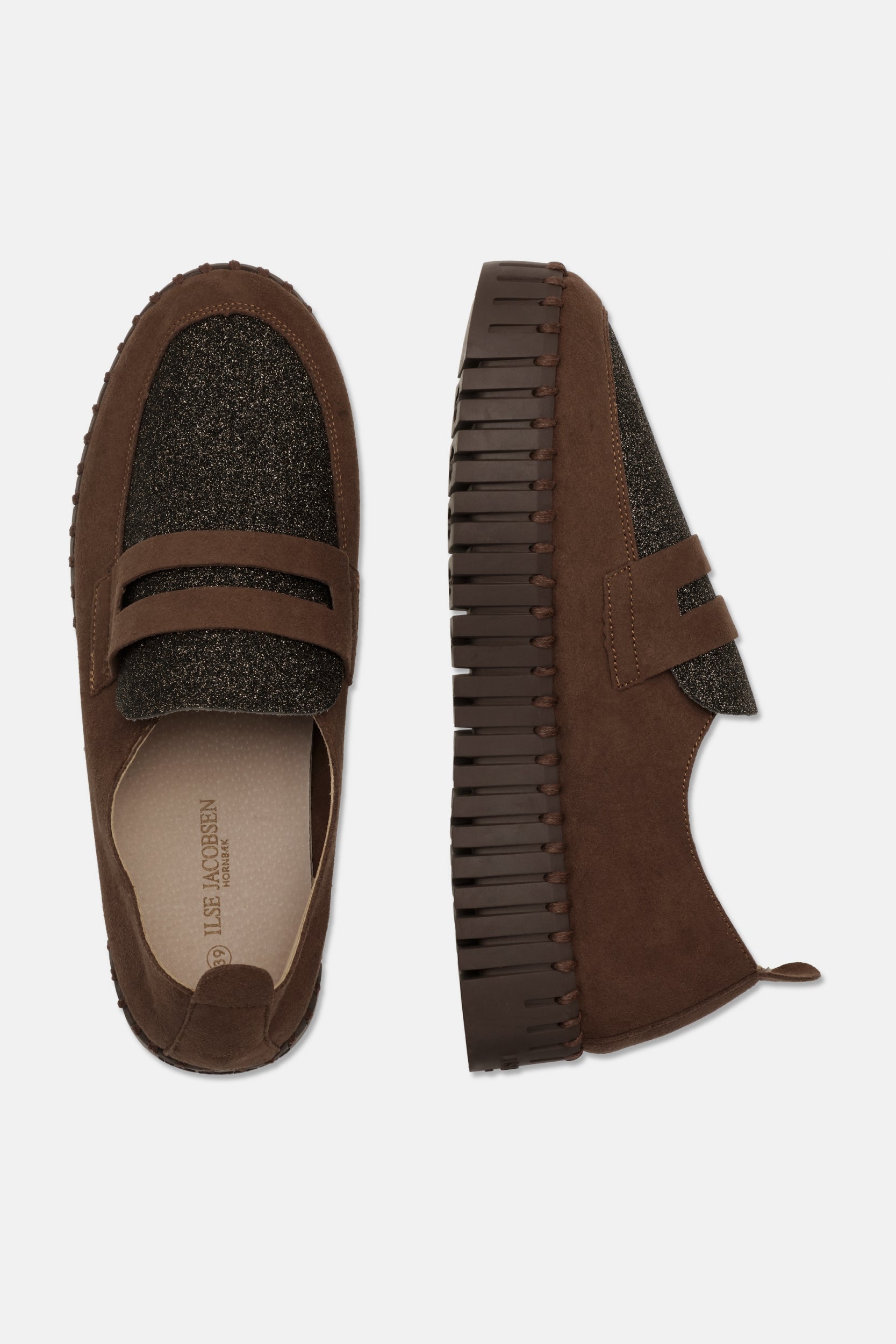 Loafers TULIP3878 | Brown Brown | Shoes | Ilse Jacobsen