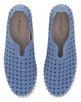 Instappers TULIP4030W witte zool - 656 Light Regatta | Light Regatta | Shoes | Ilse Jacobsen
