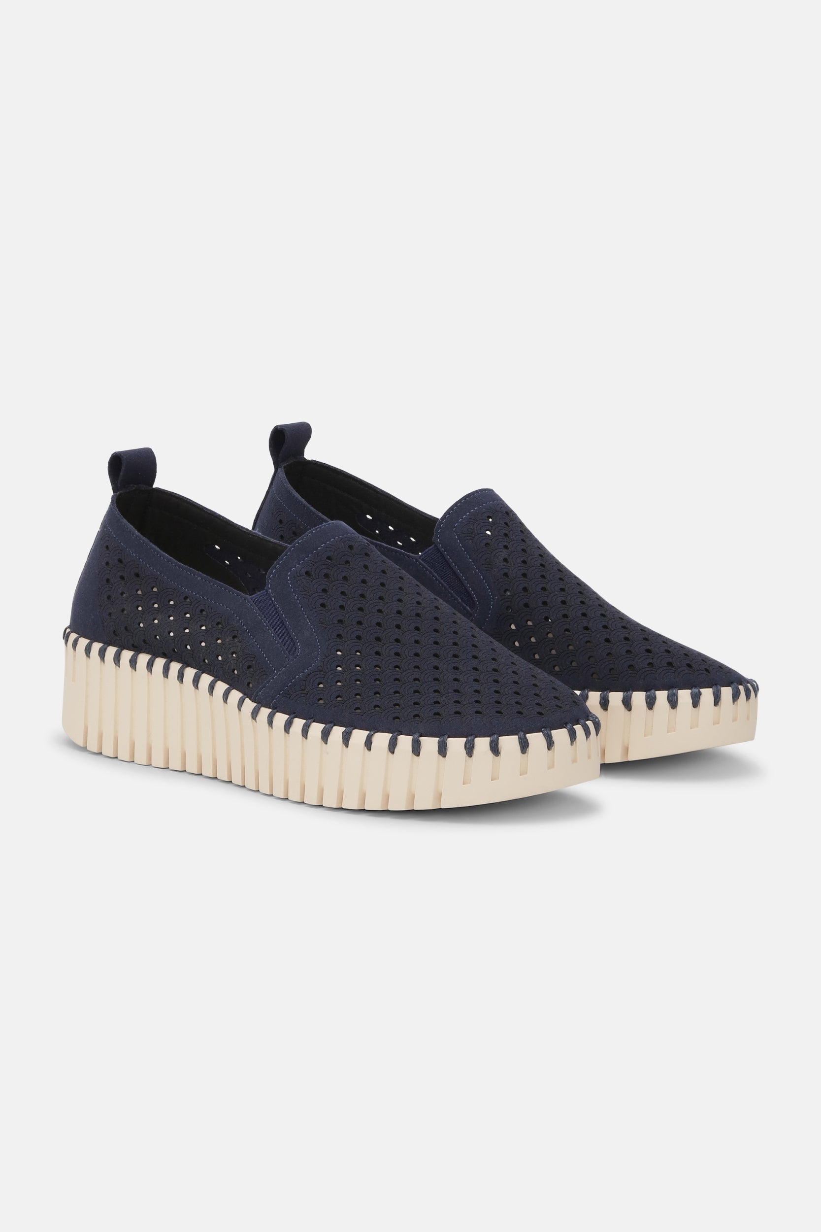 Tulip Instapper TULIP4078 | Dark Indigo Pearled Ivory | Shoes | Ilse Jacobsen