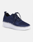 Sneakers TULIP4271 - 660100 Dark Indigo White | Dark Indigo White | Shoes | Ilse Jacobsen
