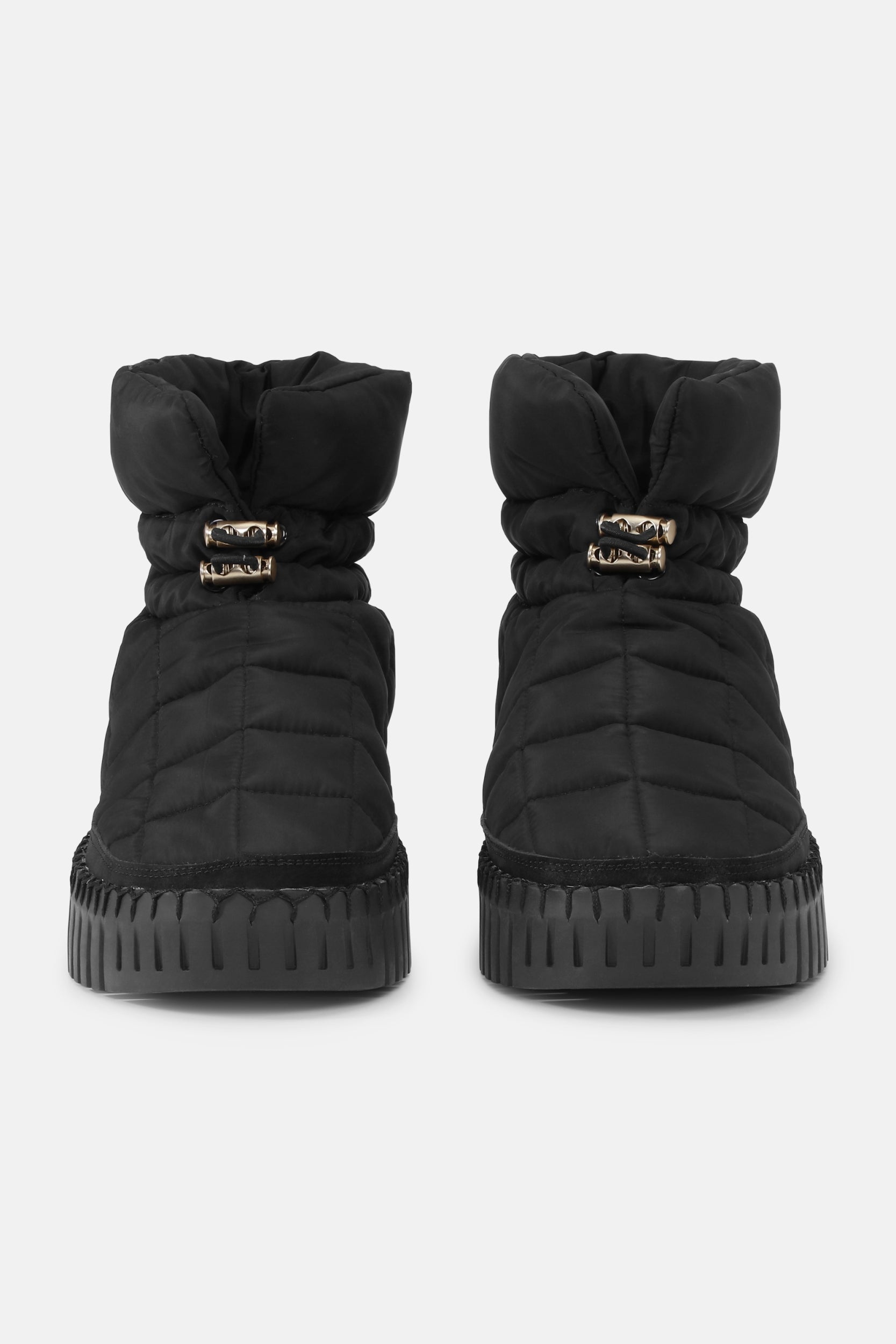 Tulip Gewatteerde Enkelboots TULIP6082 | Black Black | Shoes | Ilse Jacobsen