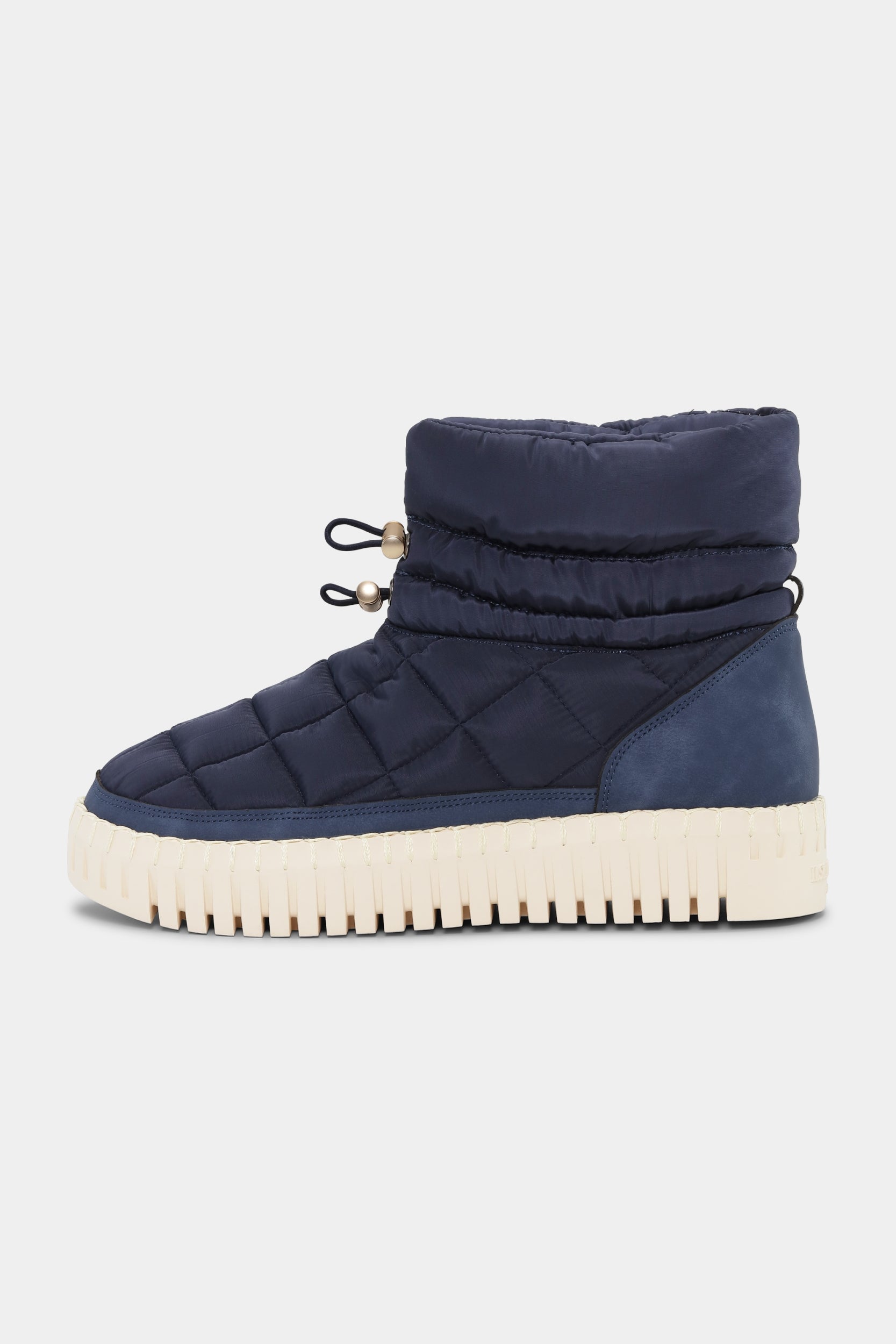 Tulip Gewatteerde Enkelboots TULIP6082 | Dark Indigo Pearled Ivory | Shoes | Ilse Jacobsen