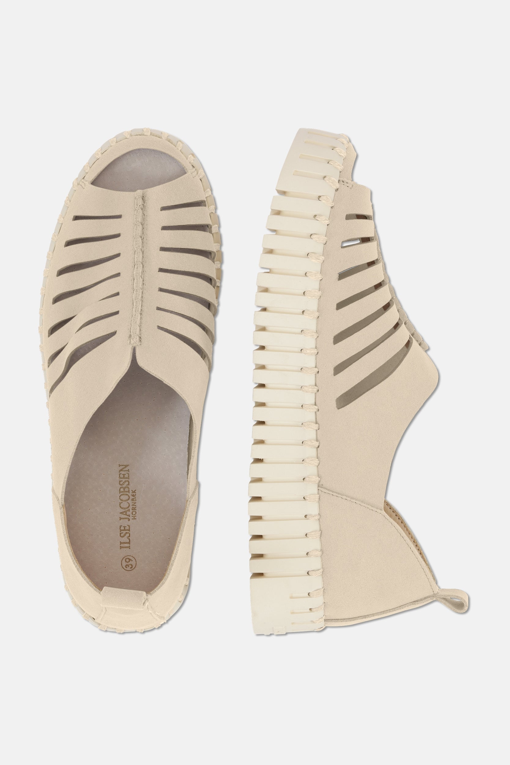 Instapsandalen TULIP9376 beige zool | Kit | Shoes | Ilse Jacobsen