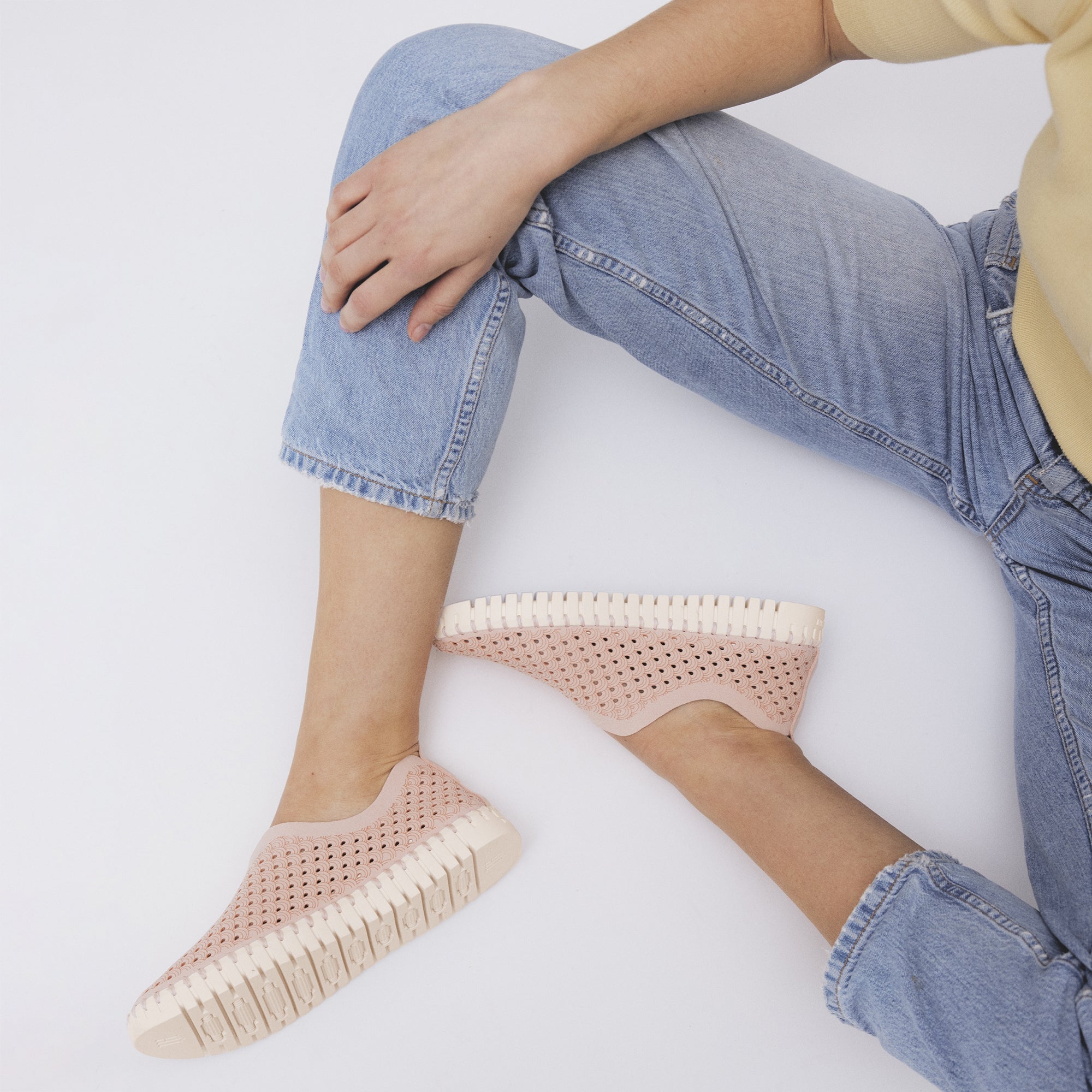 Instappers TULIP3275 beige zool | Adobe Rose | Shoes | Ilse Jacobsen