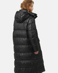 Lange Donzen Winterjas WALK11 | Black | Coat | Ilse Jacobsen