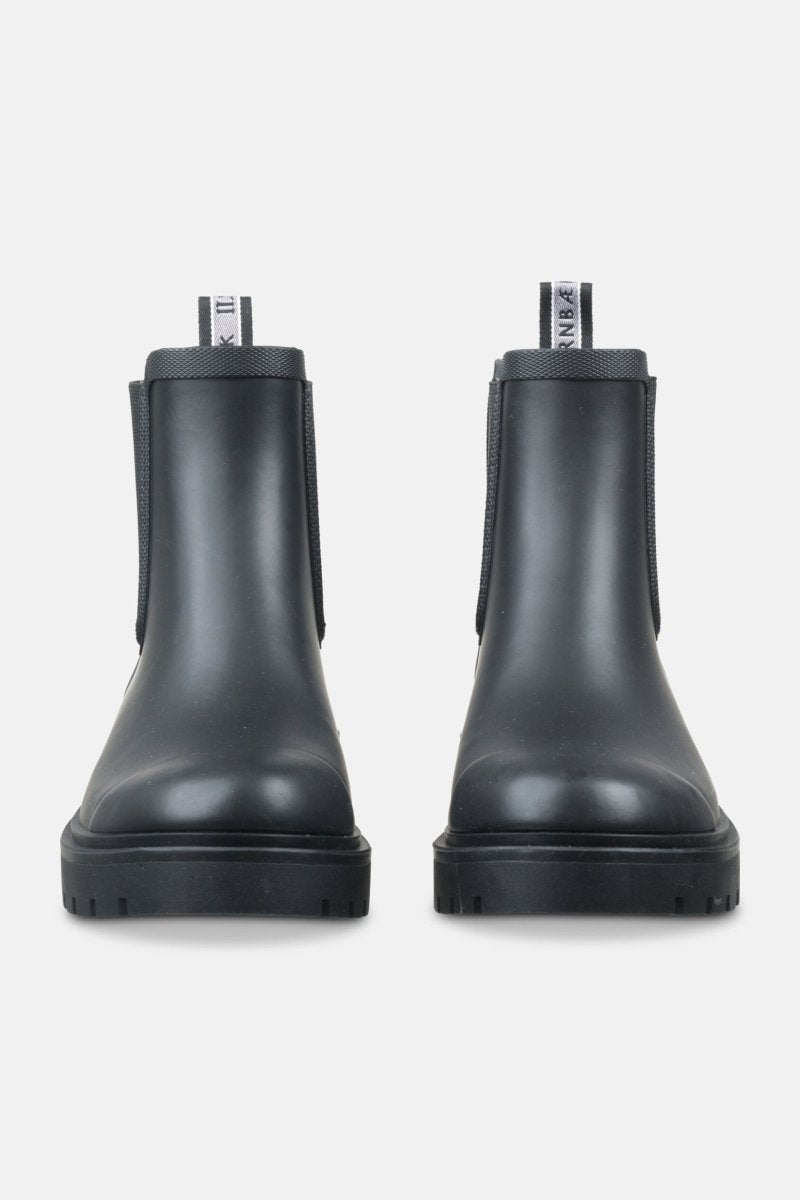 Chelsea regenlaarzen RUBSTEP02 | Black Black | Shoes | Ilse Jacobsen
