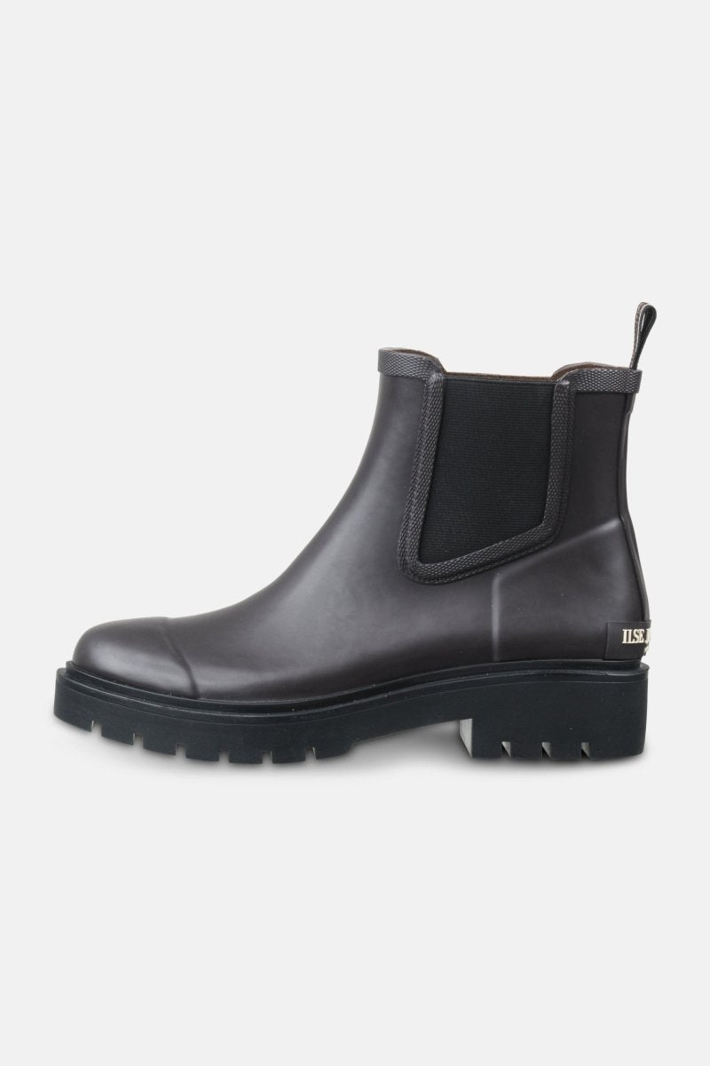 Chelsea regenlaarzen RUBSTEP02 | Brown Black | Shoes | Ilse Jacobsen