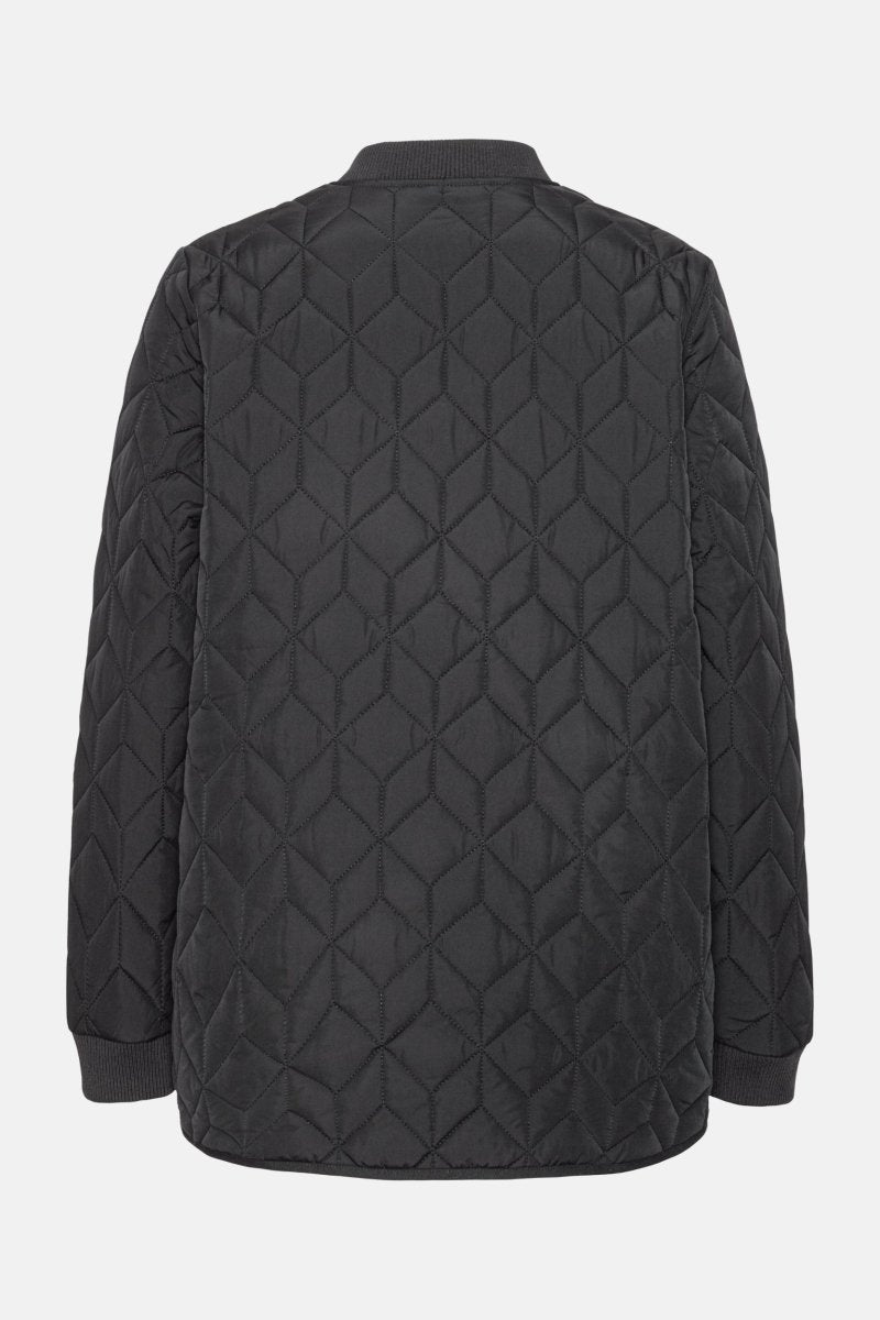 Gewatteerde Tussenjas ART45 | Dark Indigo | Jacket | Ilse Jacobsen