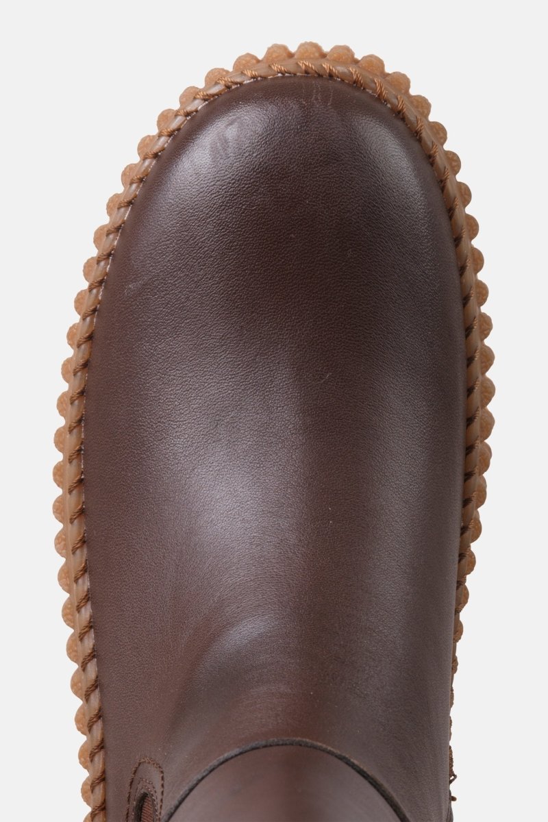 Hoge laarzen met elastiek CALIRA07 | Brown Clay | Shoes | Ilse Jacobsen