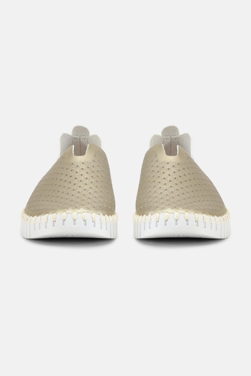 Instappers TULIP3576W witte zool | Platin | Shoes | Ilse Jacobsen