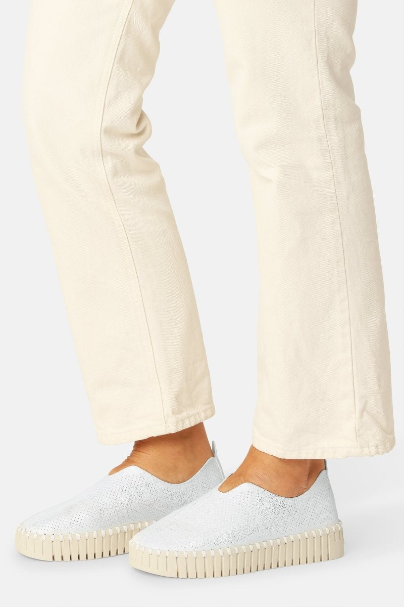 Instappers TULIP3577 | White Pearled Ivory | Shoes | Ilse Jacobsen