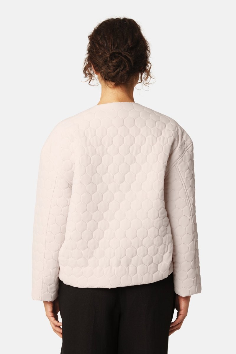 Korte Gewatteerde Jas HONEYCOMBE01 | Kit | Jacket | Ilse Jacobsen